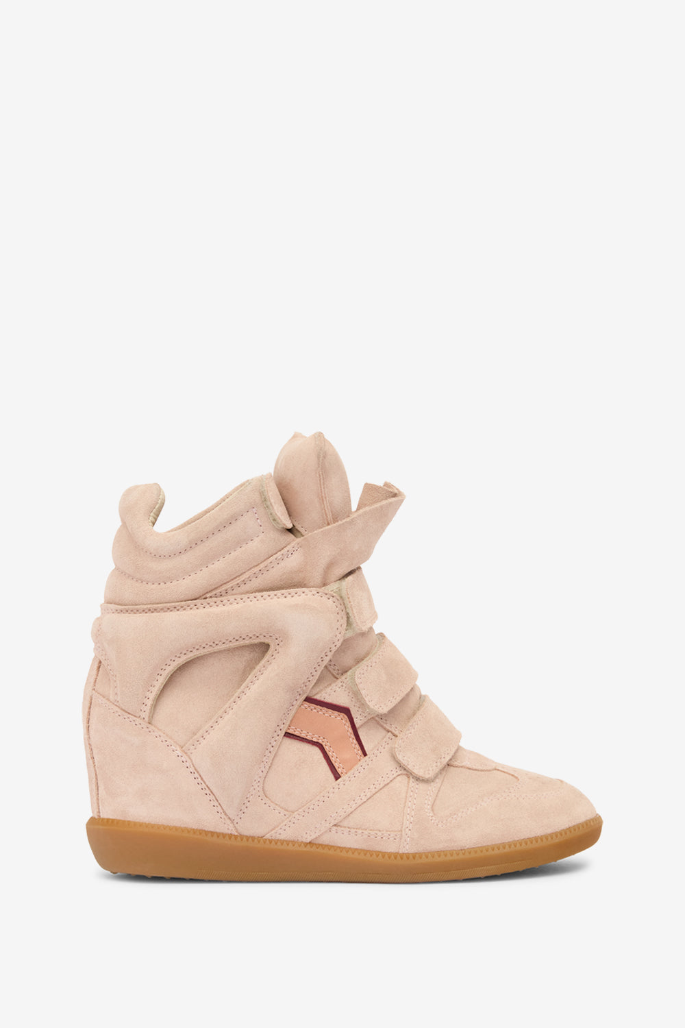 Sneakers bekett in pelle - Pale pink-peach - Woman - 1