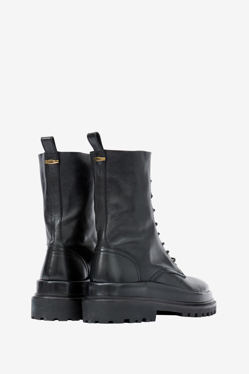 Ghiso smooth leather low boots - 黒 - Woman - 2