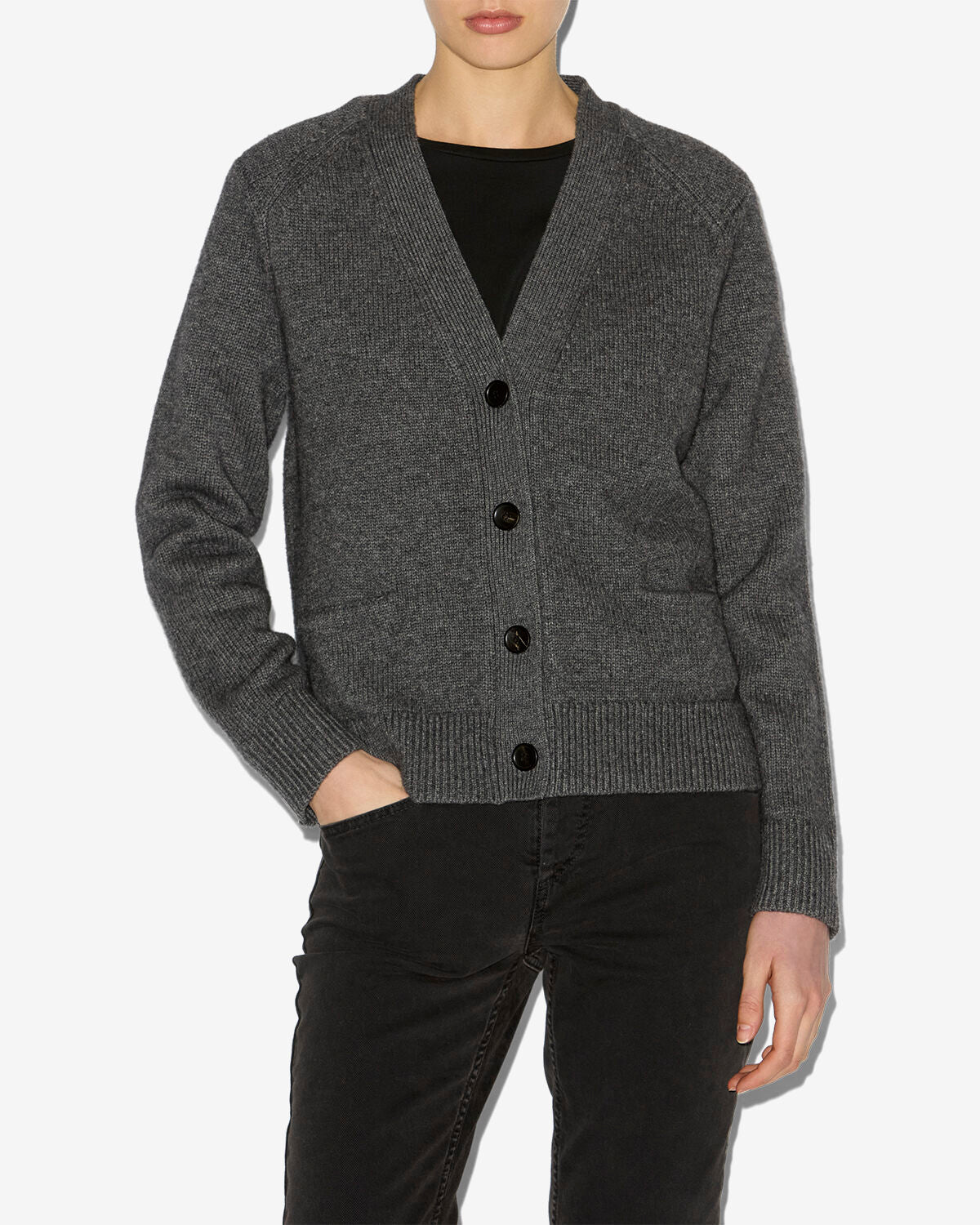 Cárdigan brat Woman Anthracite 5