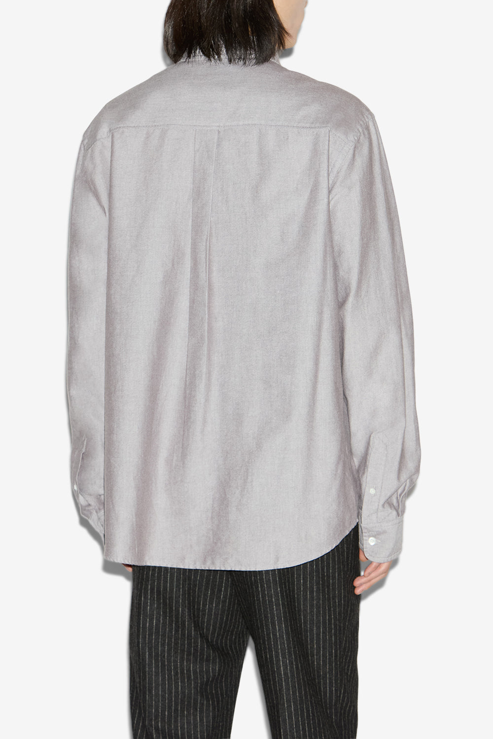 Jasolo cotton shirt - Gray - Man - 5