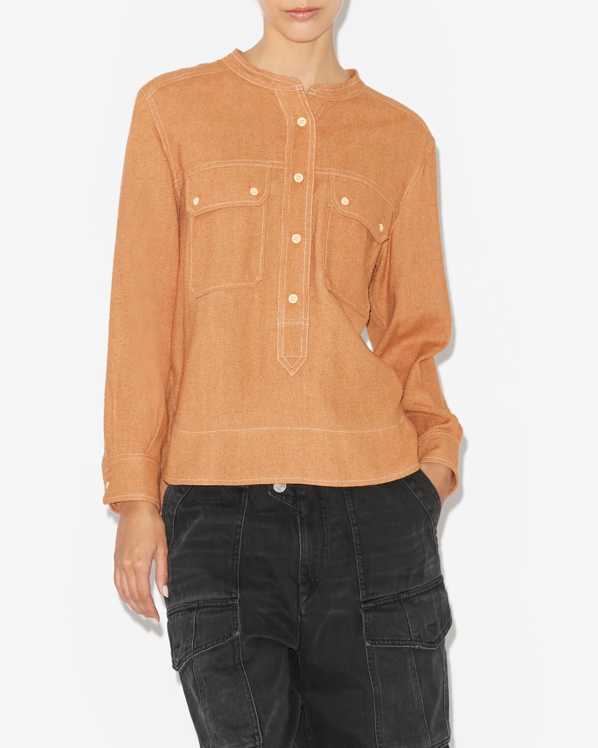 Haut tecoyo Woman Camel 5