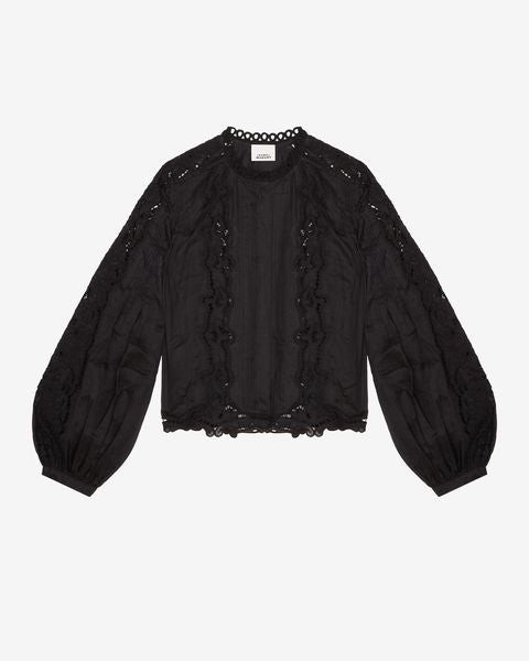 Kubra top Woman Black 1