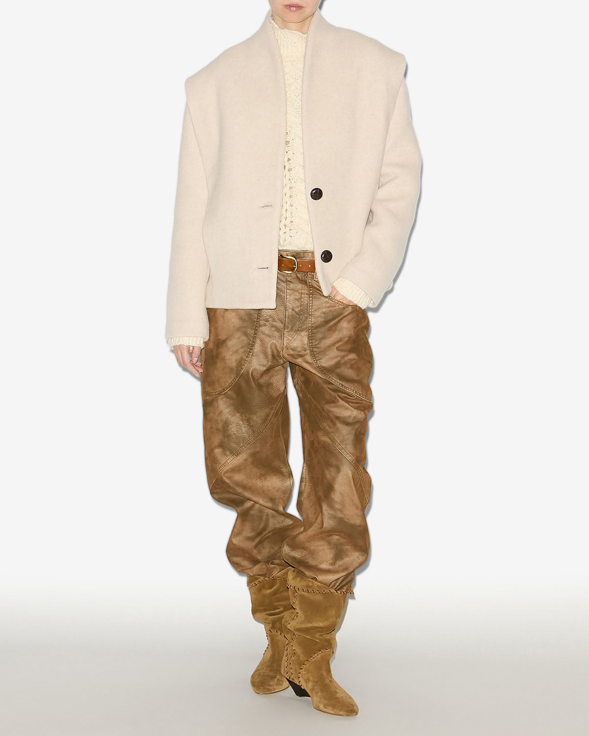 Abrigo dyogo Woman Crudo 4