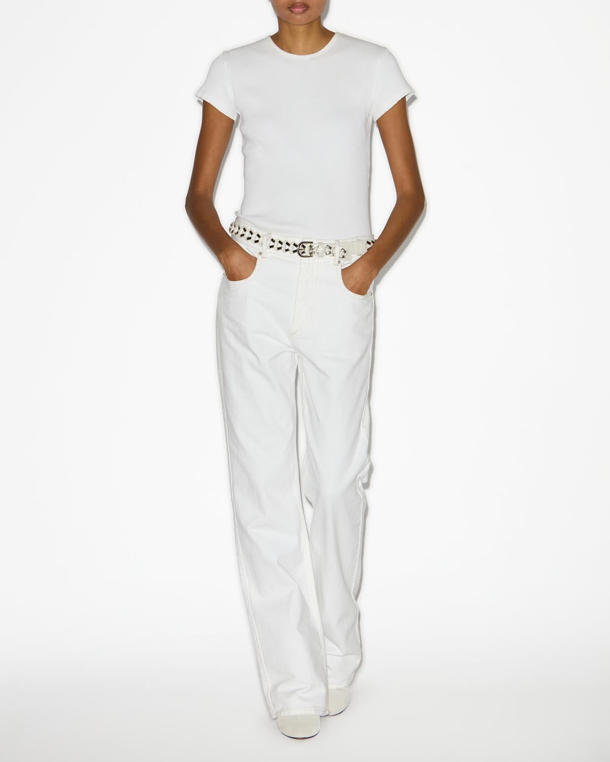 Belvira jeans Woman Bianco 4