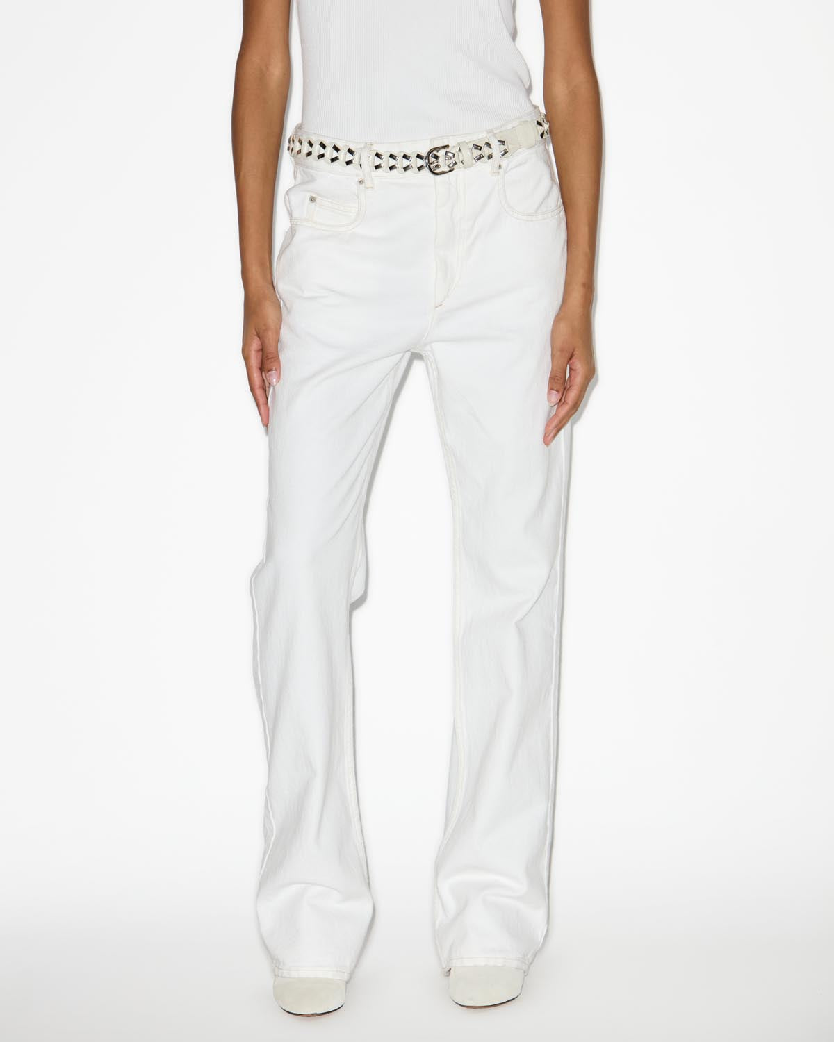 Belvira jeans Woman Bianco 5