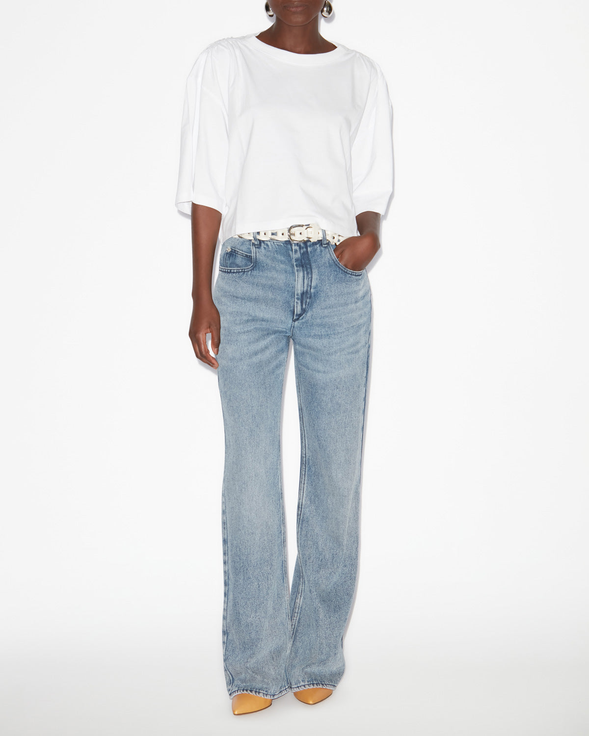 Pantaloni belvira Woman Azzurro 4