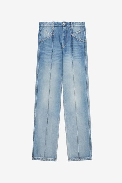 Nadège denim boyfriend jeans - Ice blue - Woman - 2
