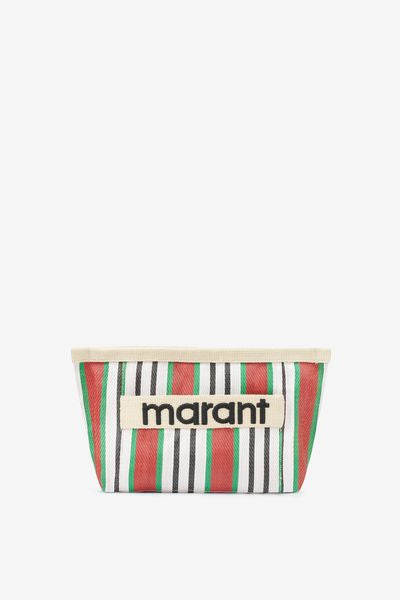 Pwoden striped pouch bag - Rosso - Woman - 2