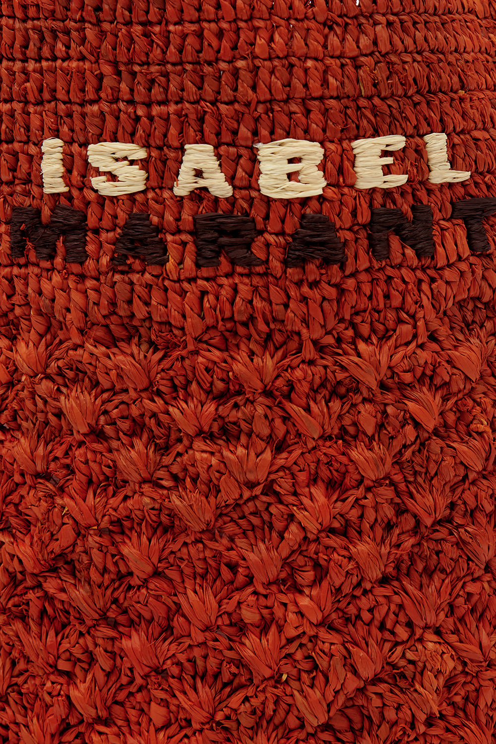 Praia ラフィア製 スモール バッグ - オレンジ - Woman - 3