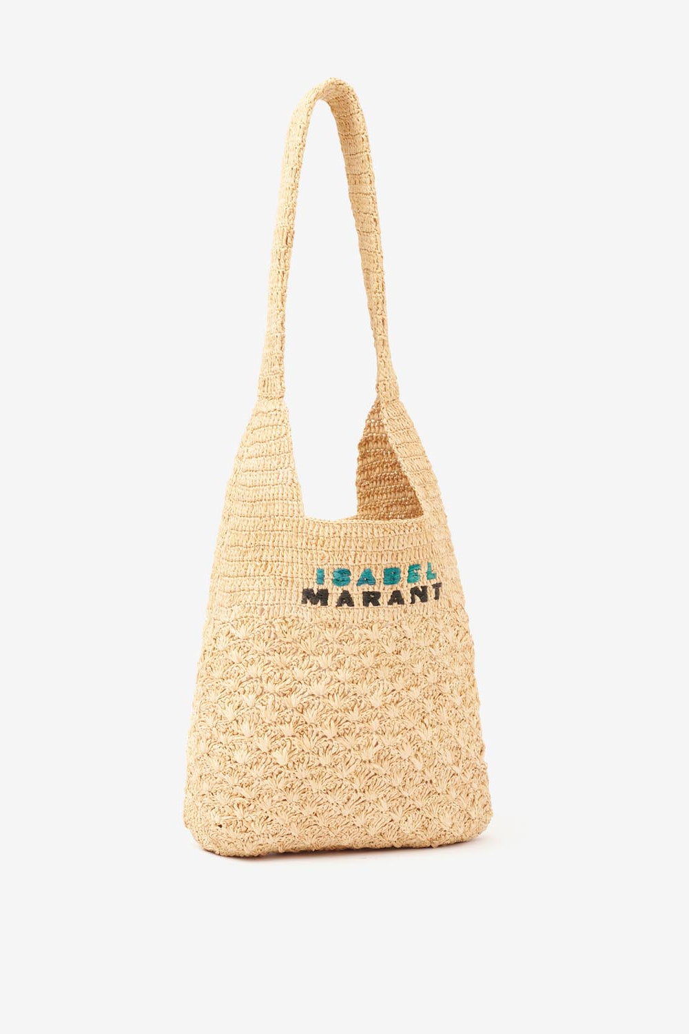 Praia small bag in raffia - Natural - Woman - 5