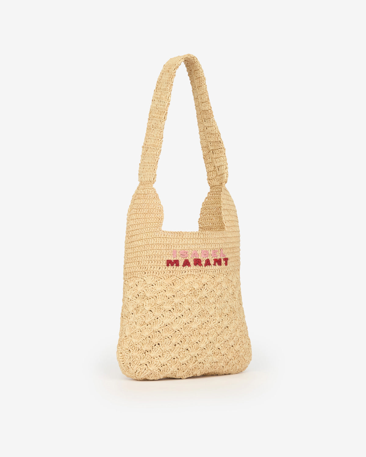 Praia small bag Woman Natural/pink 1