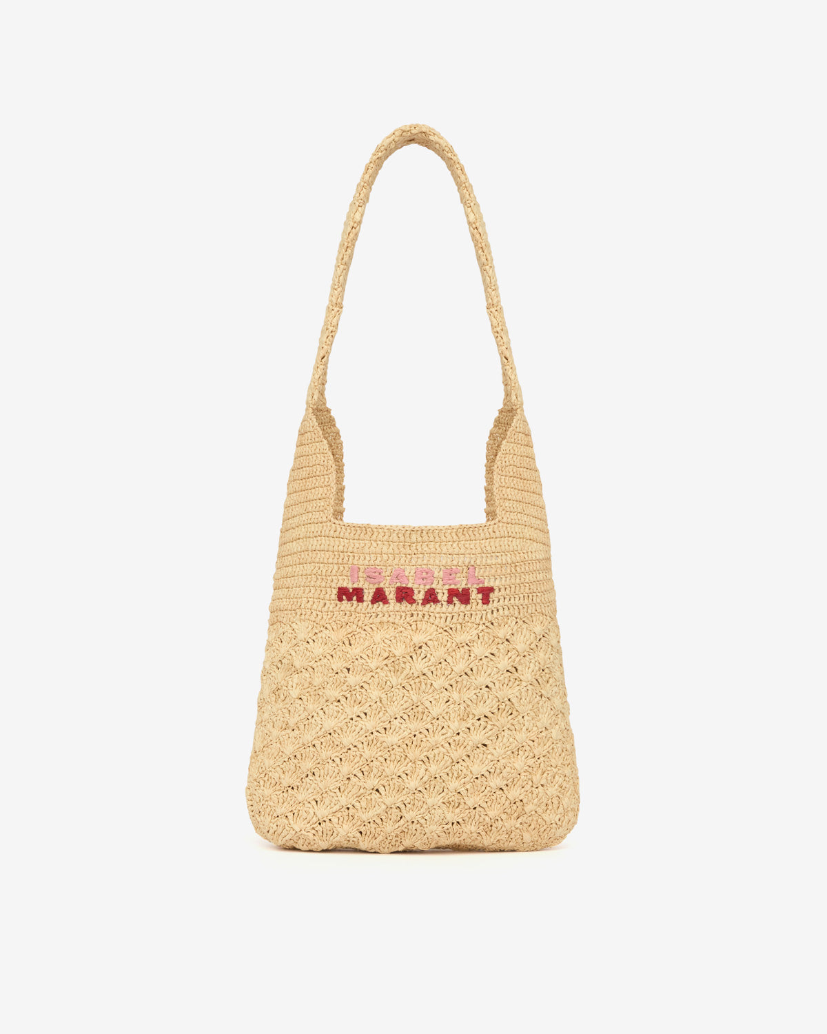 Praia small bag Woman Natural/pink 3