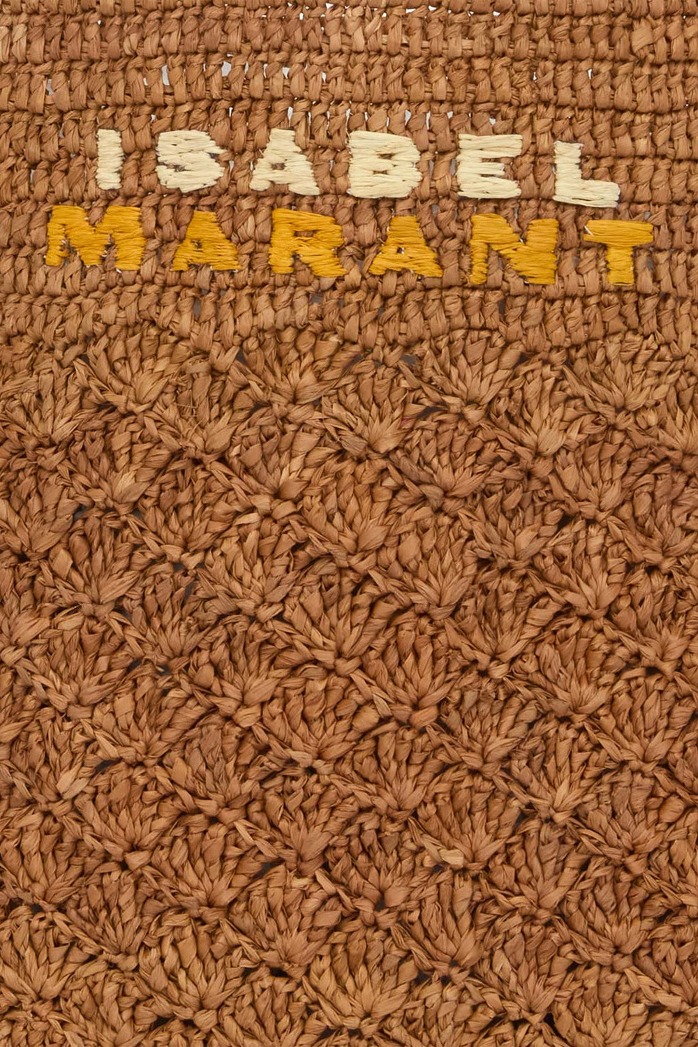 Praia ラフィア スモール バッグ - 茶色 - Woman - 3