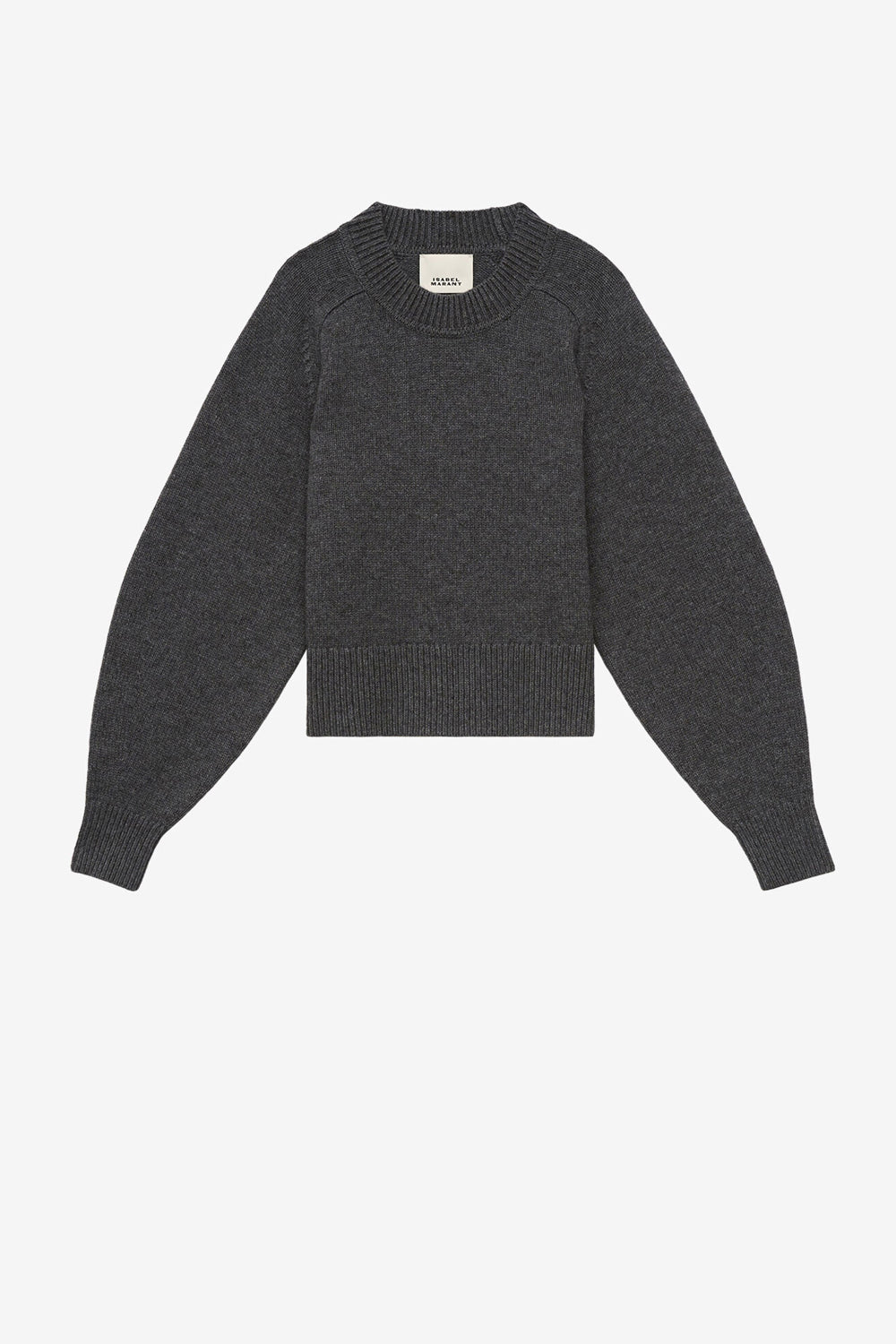Leandra merinos wool and cashmere sweater - Anthracite - Woman - 1