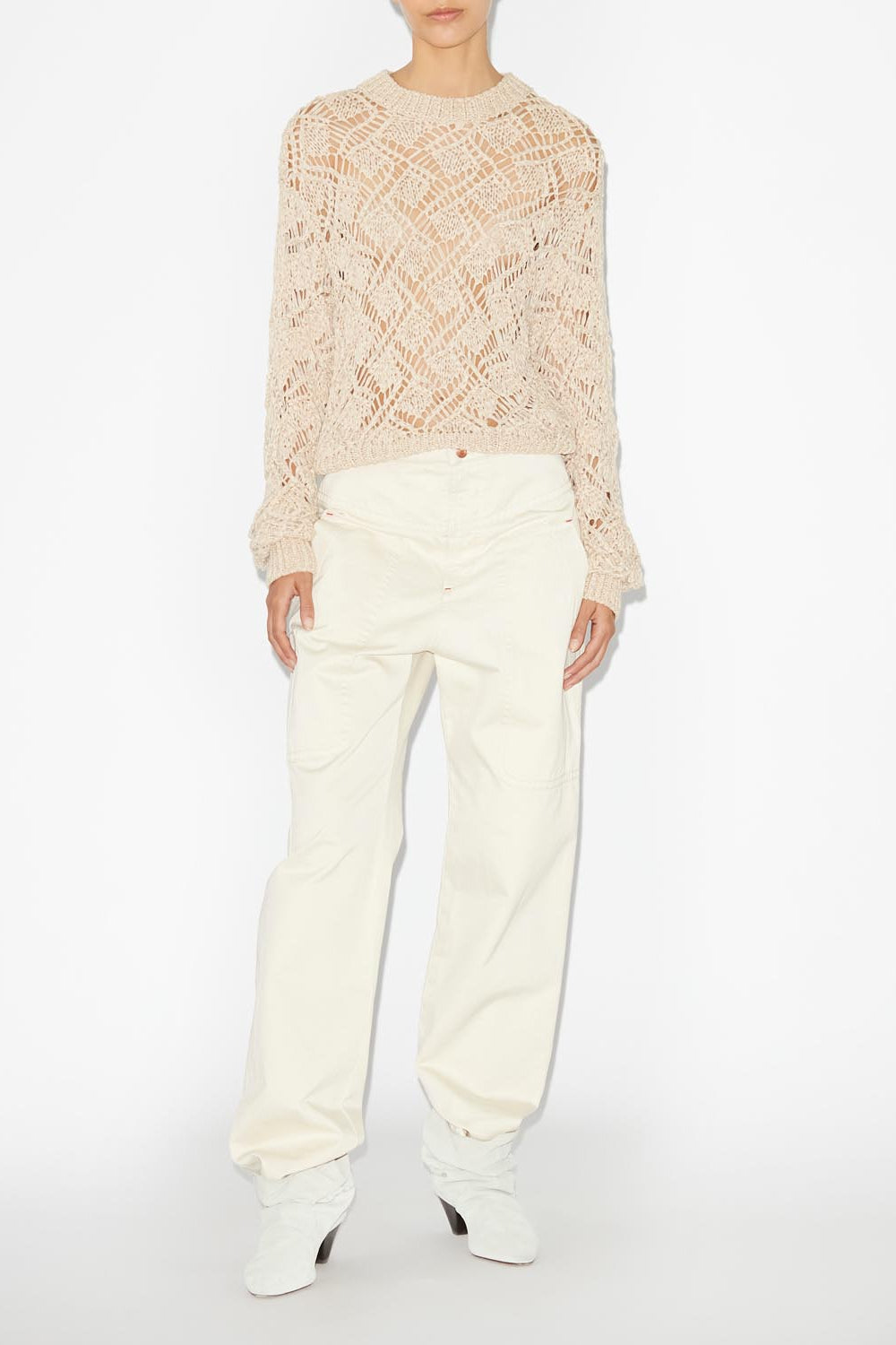 Joey sweater - Ecru - Woman - 2