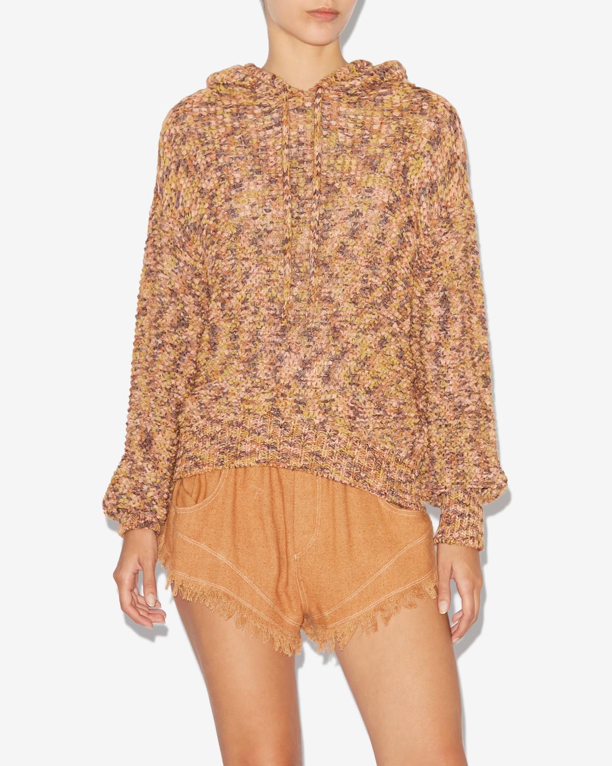 Edler pullover Woman Ochre 5