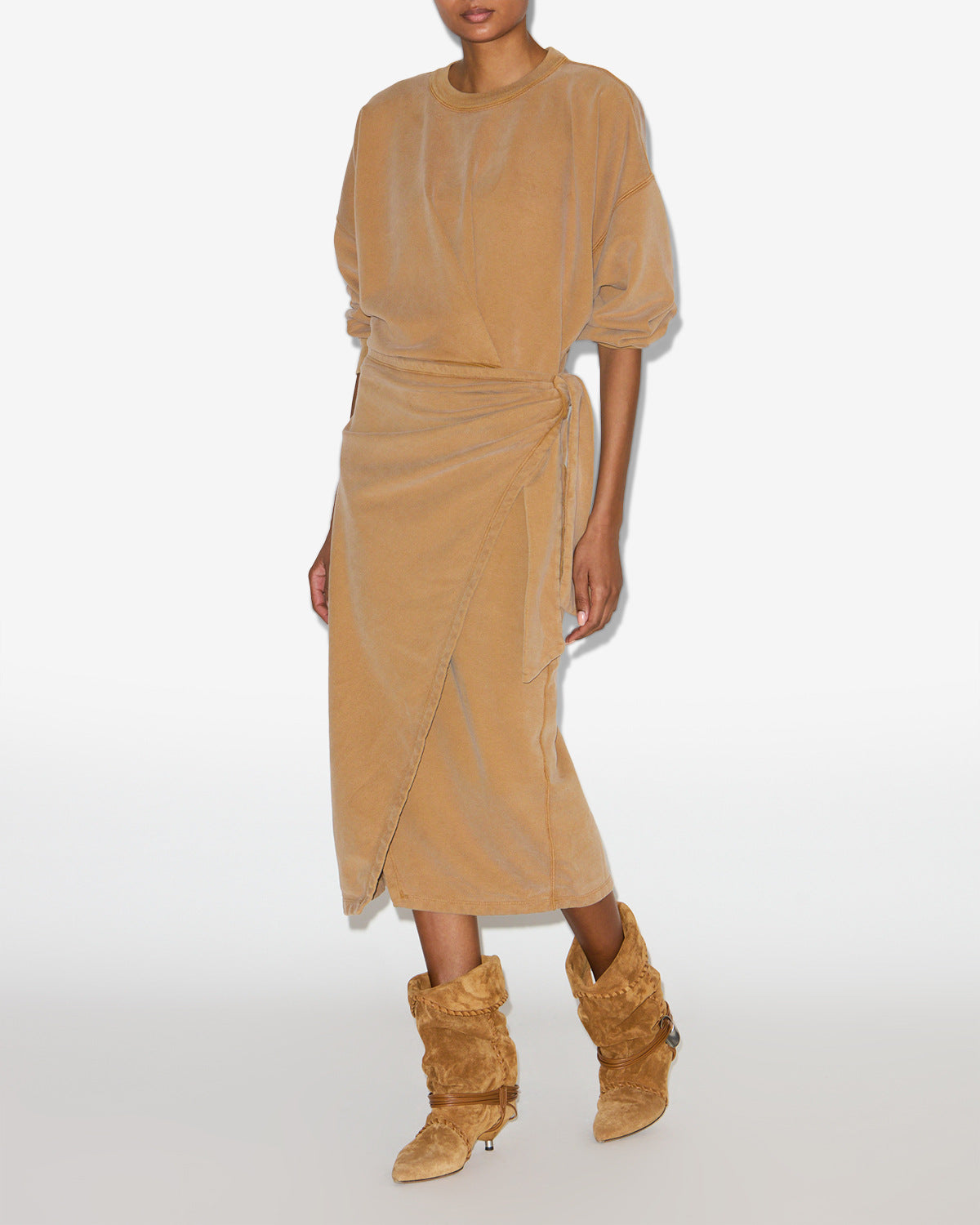 Sandrina ドレス Woman Caramel 4