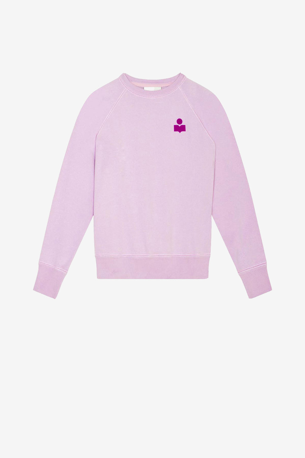 Sweatshirt à logo en coton milla - Lilas-violet - Woman - 1