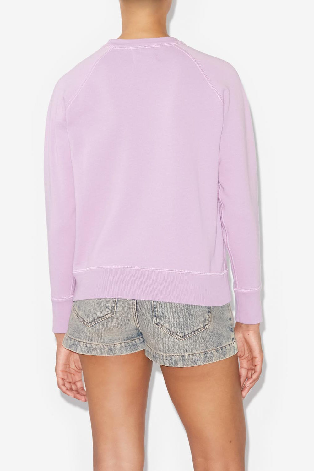 Sweatshirt à logo en coton milla - Lilas-violet - Woman - 5