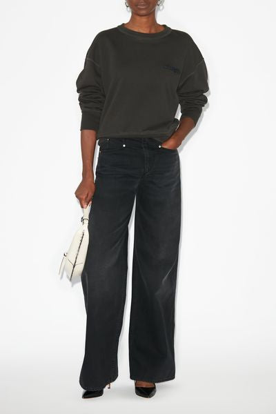 Sweatshirt shad - Noir délavé - Woman - 8