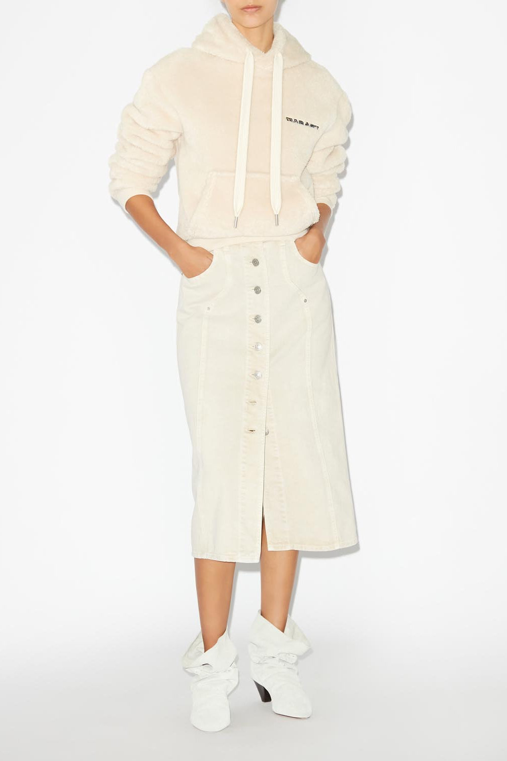Maeva sweatshirt - Ecru - Woman - 2