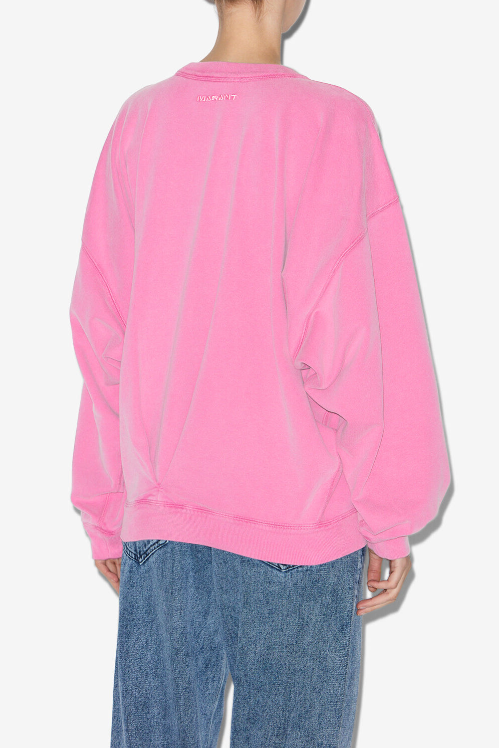 サウリア・コットン・スウェットシャツ - Pink lavender - Woman - 4