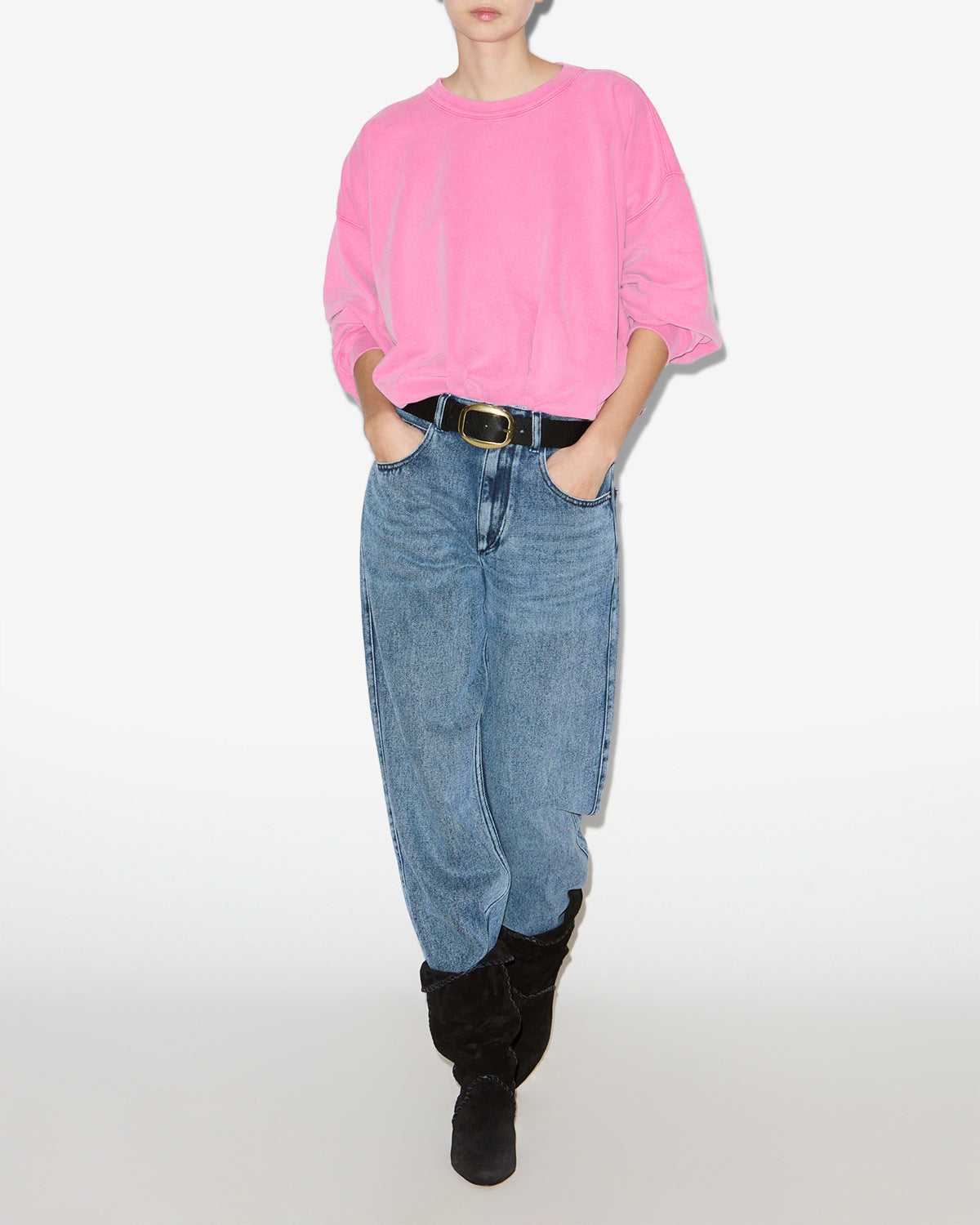 Sweatshirt sauria Woman Rose lavender 3