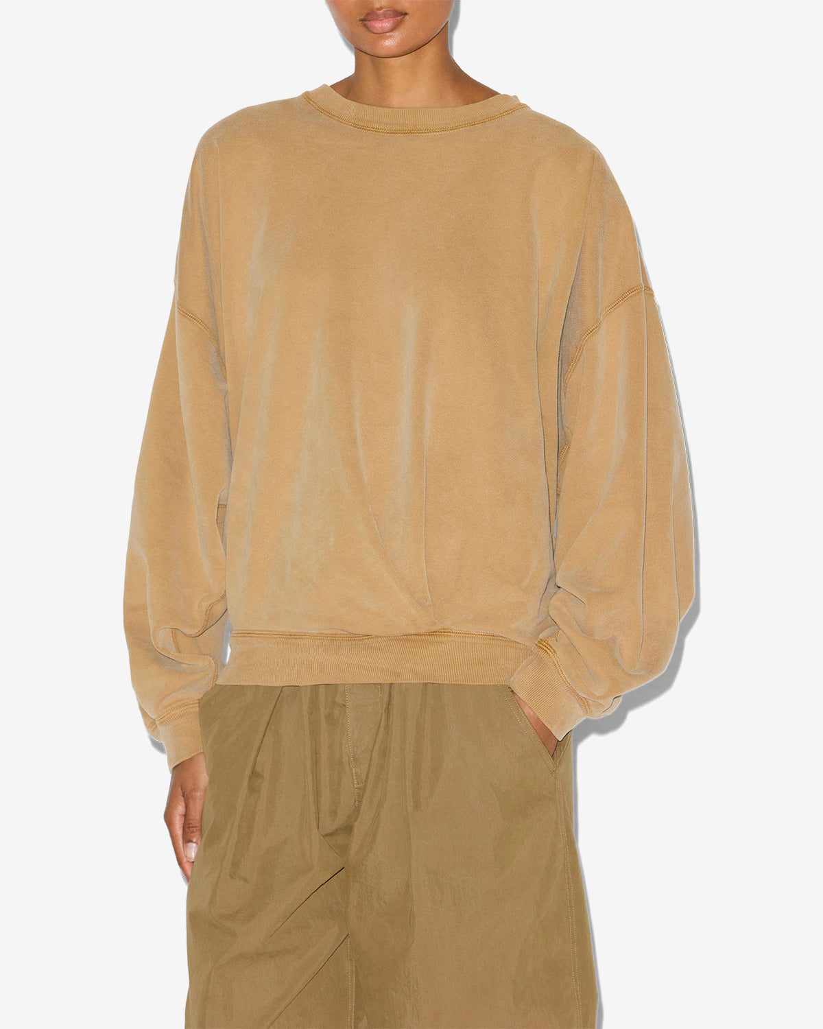 Sauria 스웨트셔츠 Woman Caramel 4
