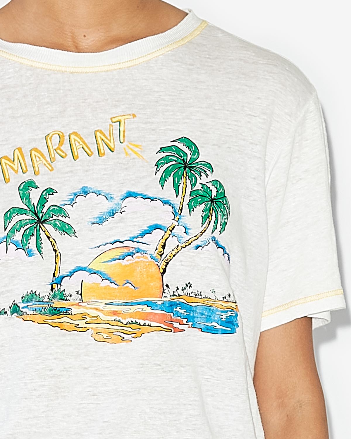 Zewel logo t-shirt Woman Blanco 2