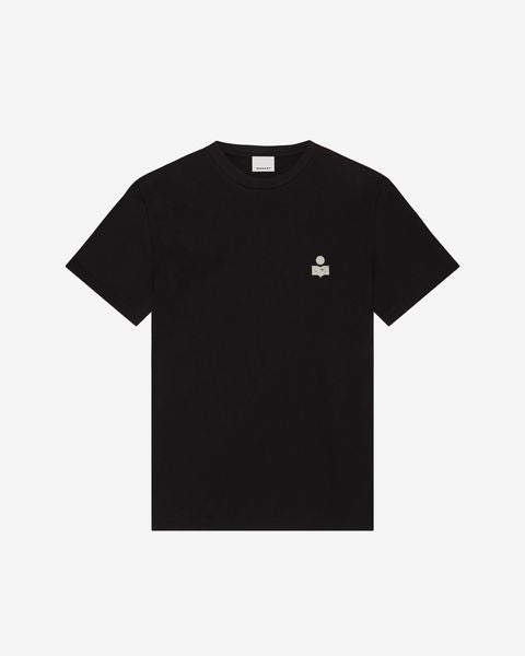 Camiseta zafferh Man Black and ecru 1