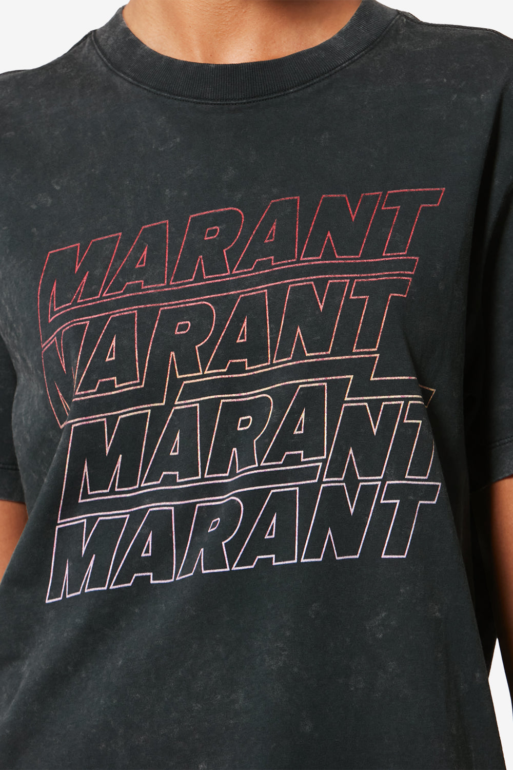 T-shirt en coton à manches courtes zoeline - Offnoir - Woman - 3