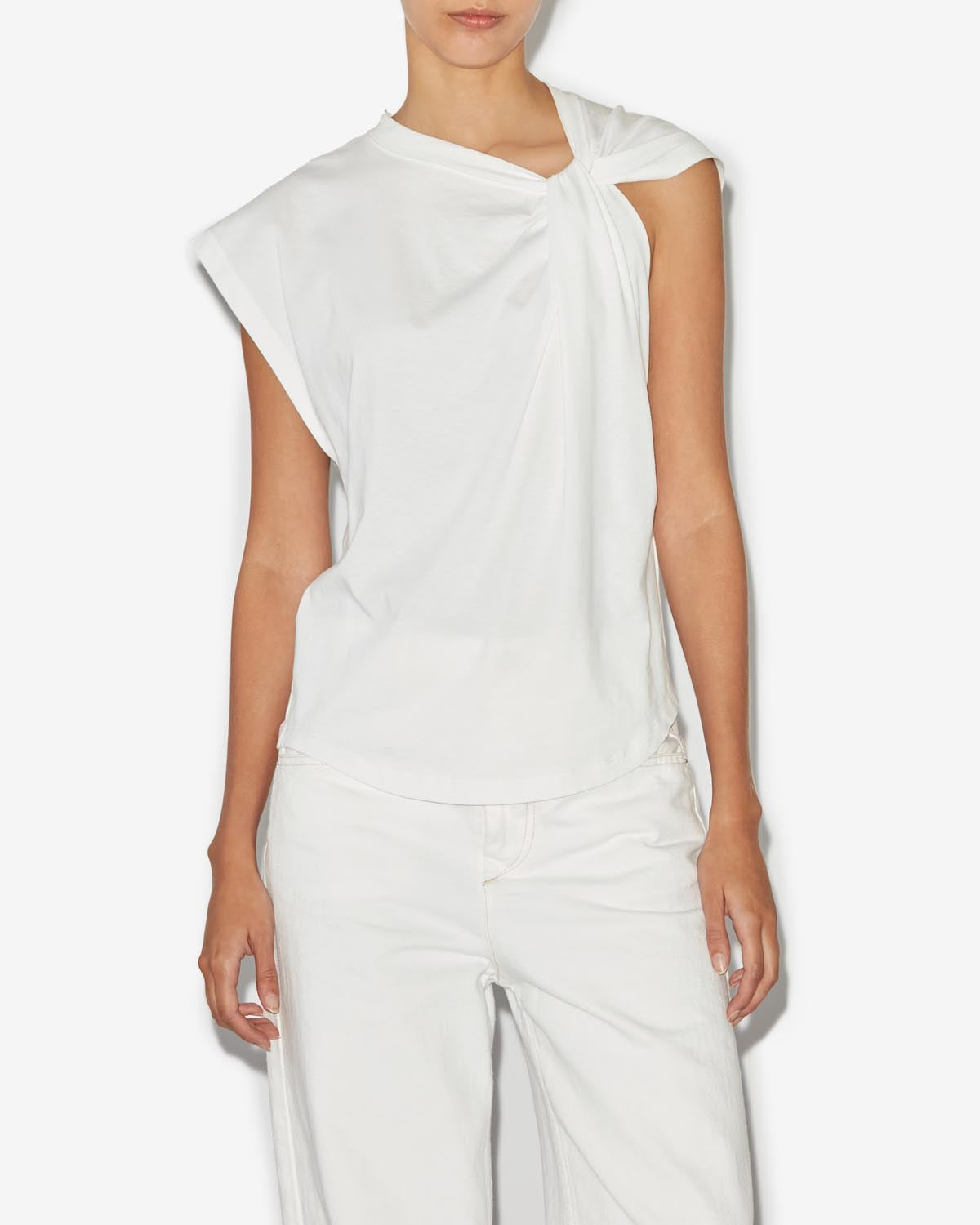 Camiseta nayda Woman Blanco 5