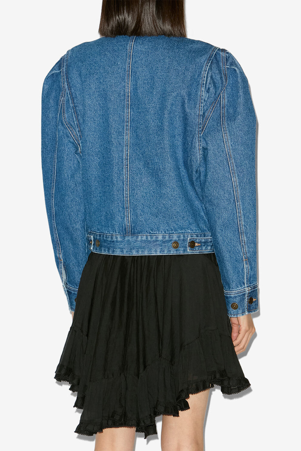 Nolinea denim workwear jacket - Blue - Woman - 5