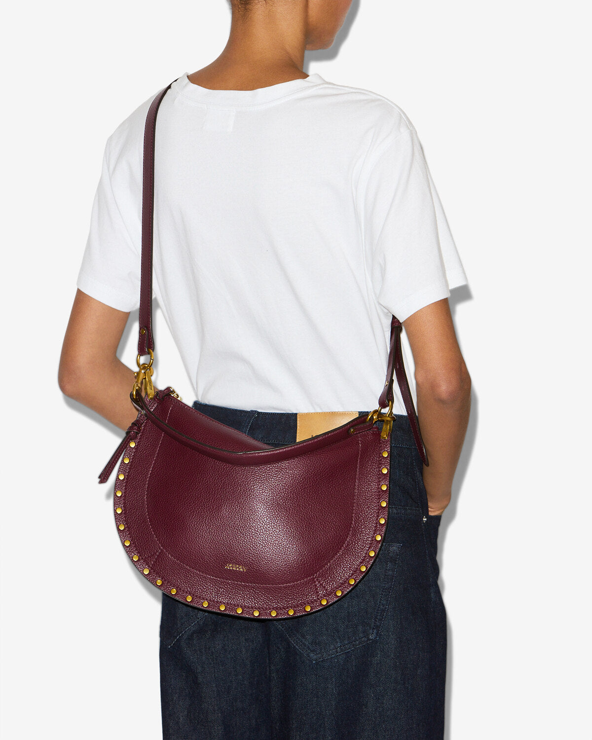 Tasche oskan soft zip Woman Bordeaux 7