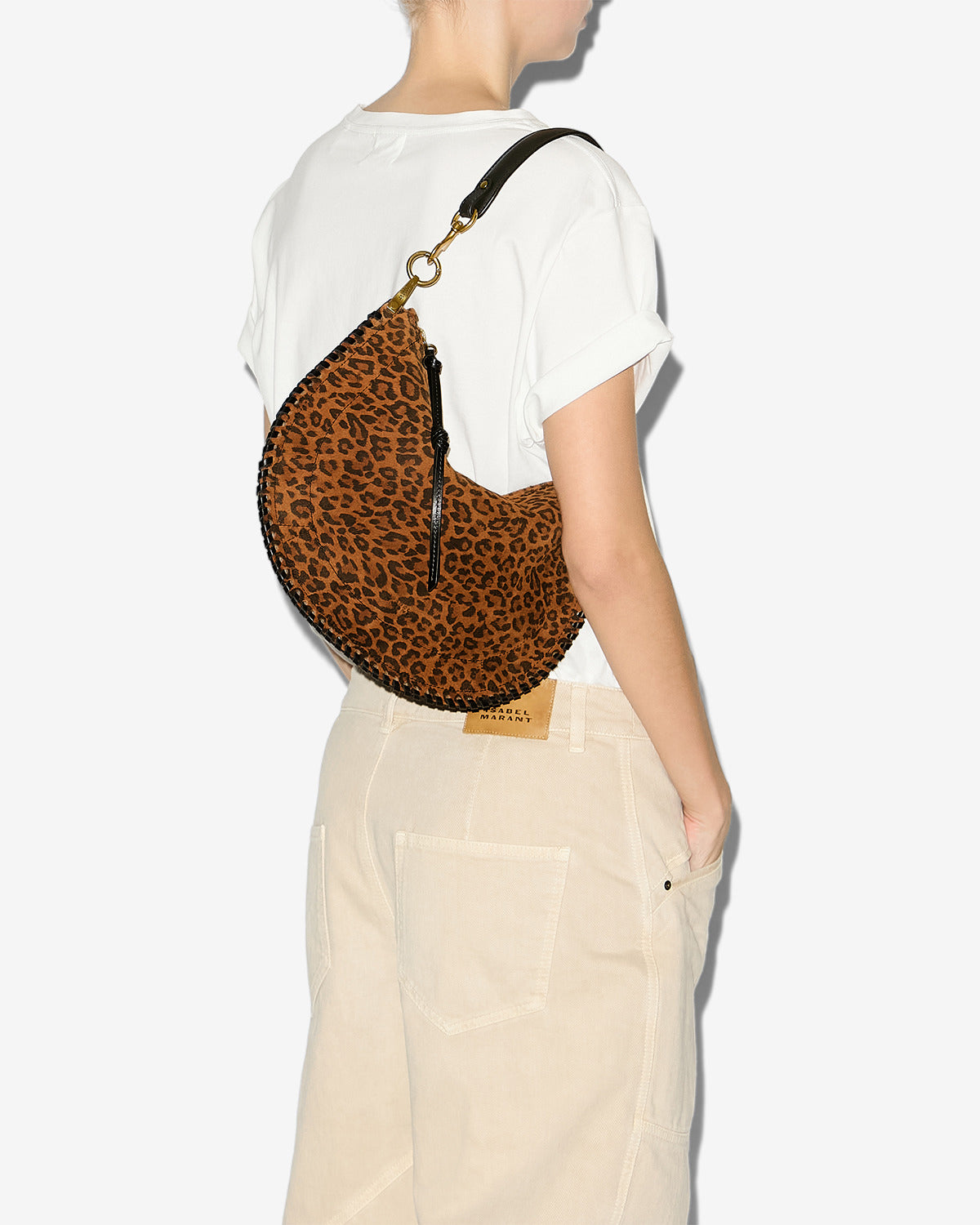 Borsa oskan soft zip Woman Leopard 3
