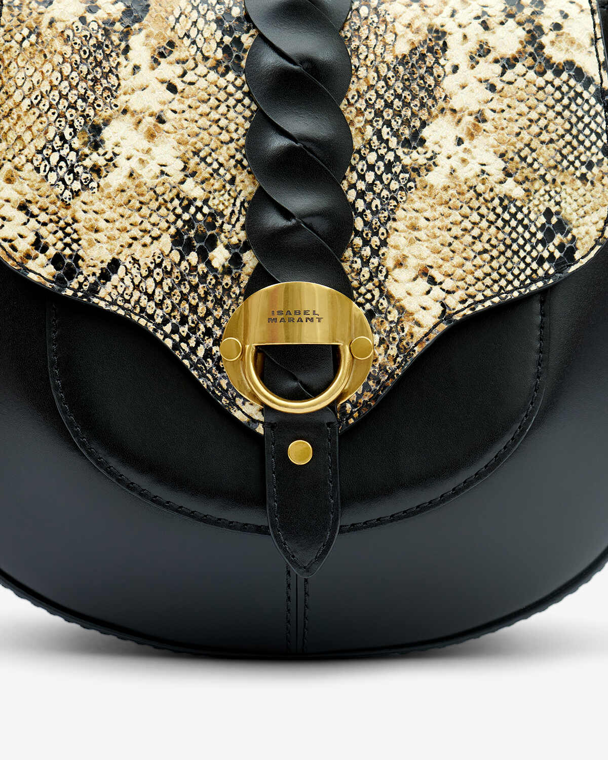 Altay small bag Woman Black-beige 6