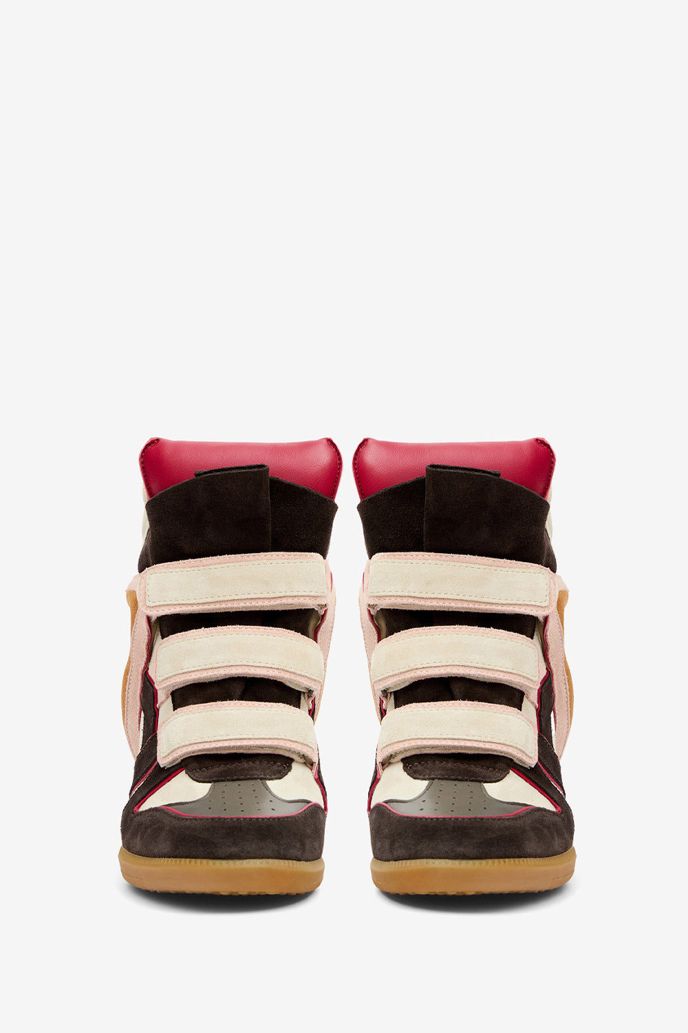 Bekett leather wedge sneakers - Multicolor - Woman - 4