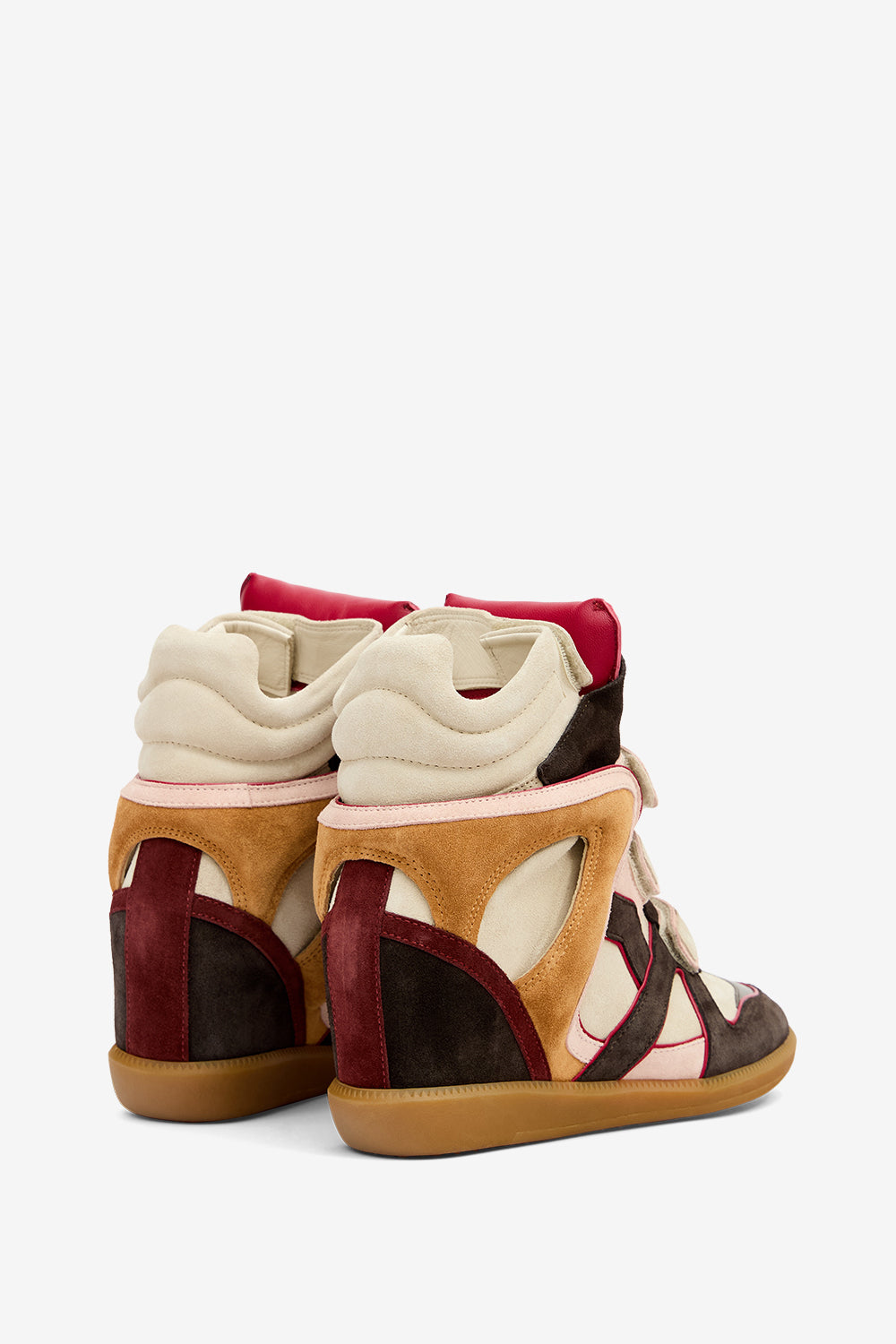 Bekett leather wedge sneakers - Multicolor - Woman - 2
