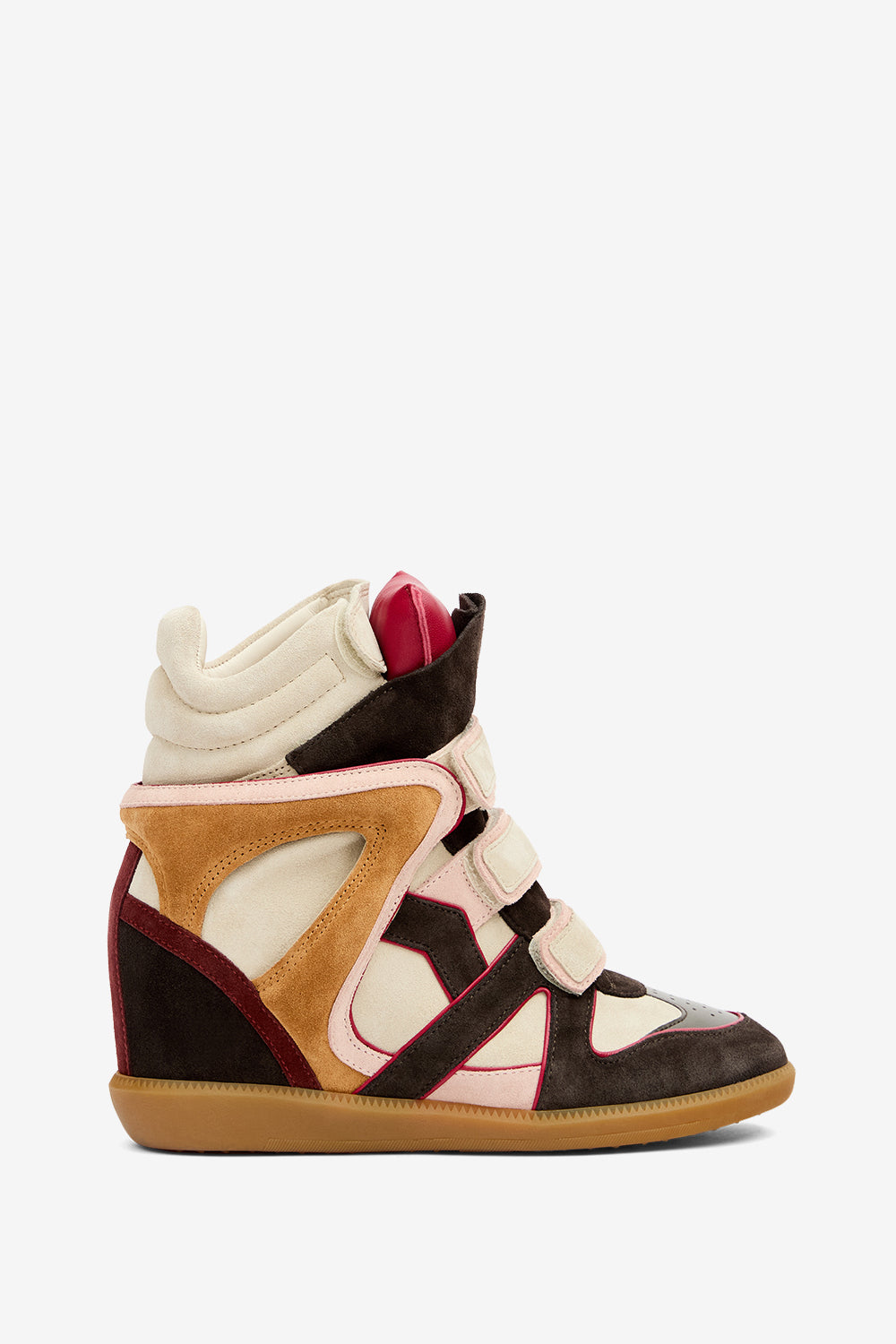 Bekett leather wedge sneakers - Multicolor - Woman - 1