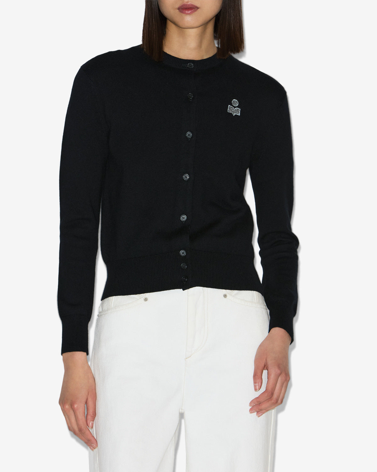 Strickjacke mona Woman Schwarz 5