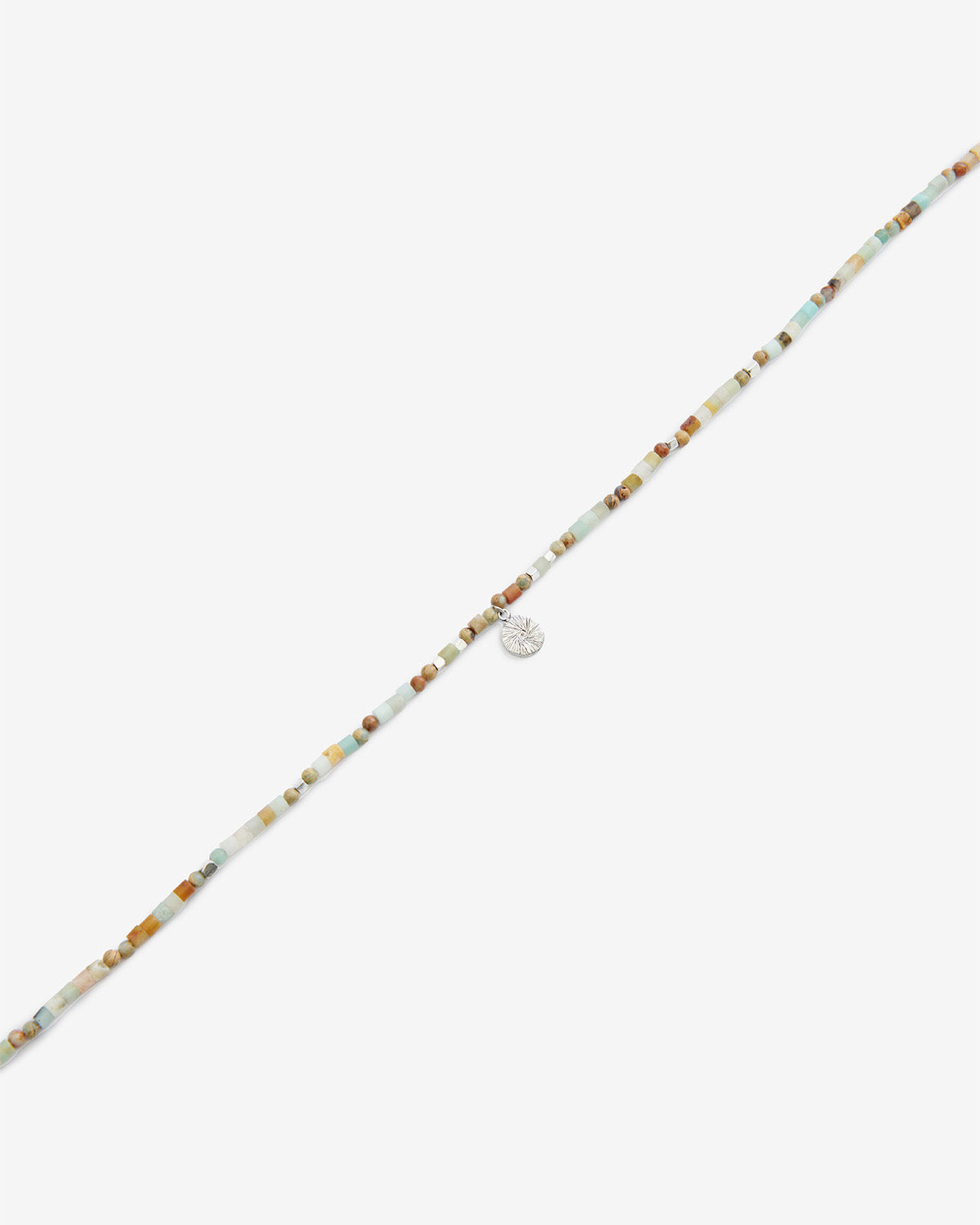 Collana pierce Man Pastel green-silver 2