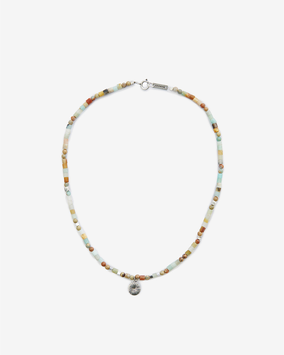 Collana pierce Man Pastel green-silver 3