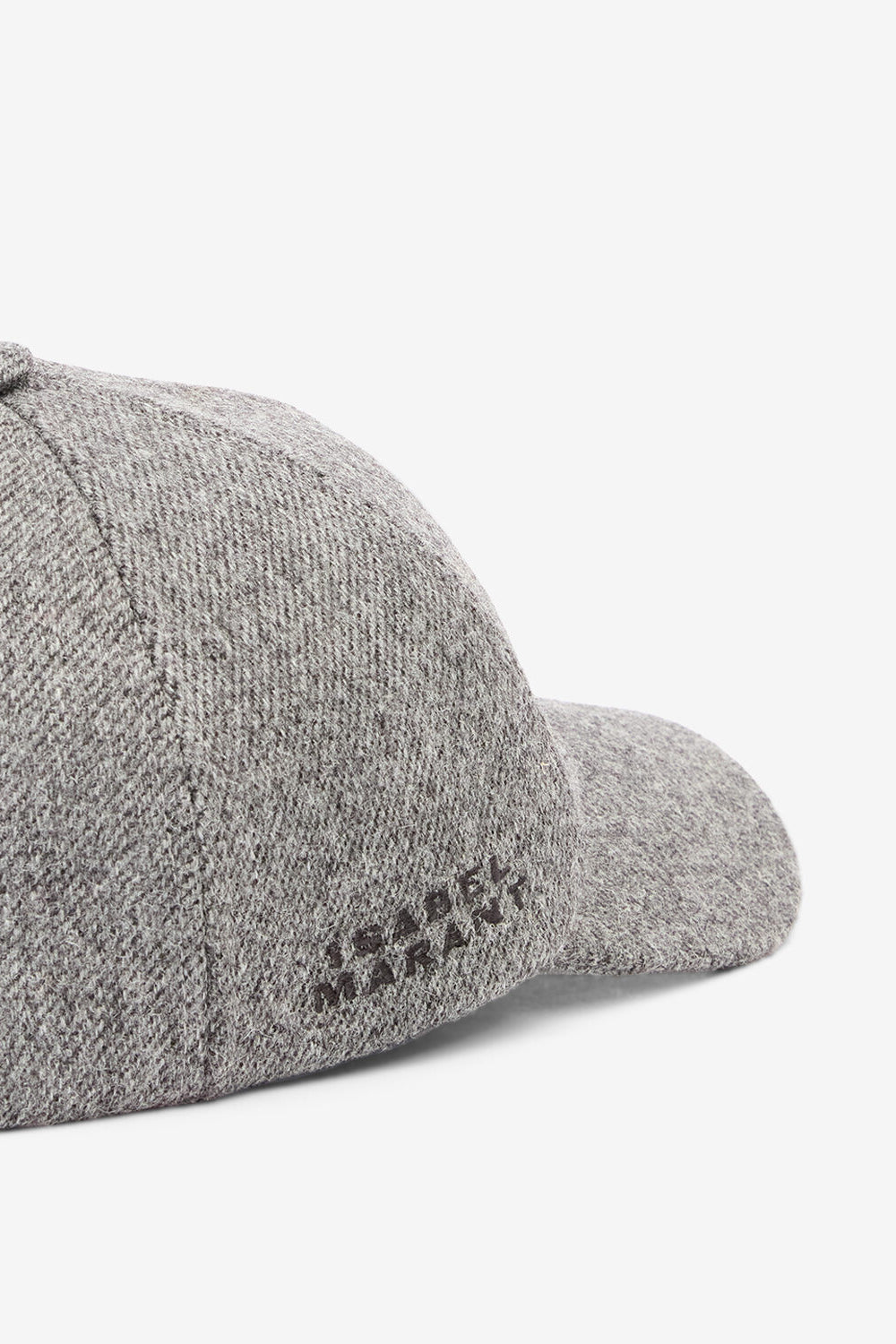 Cappellino tomas in lana ricamata - Anthracite - Woman - 3