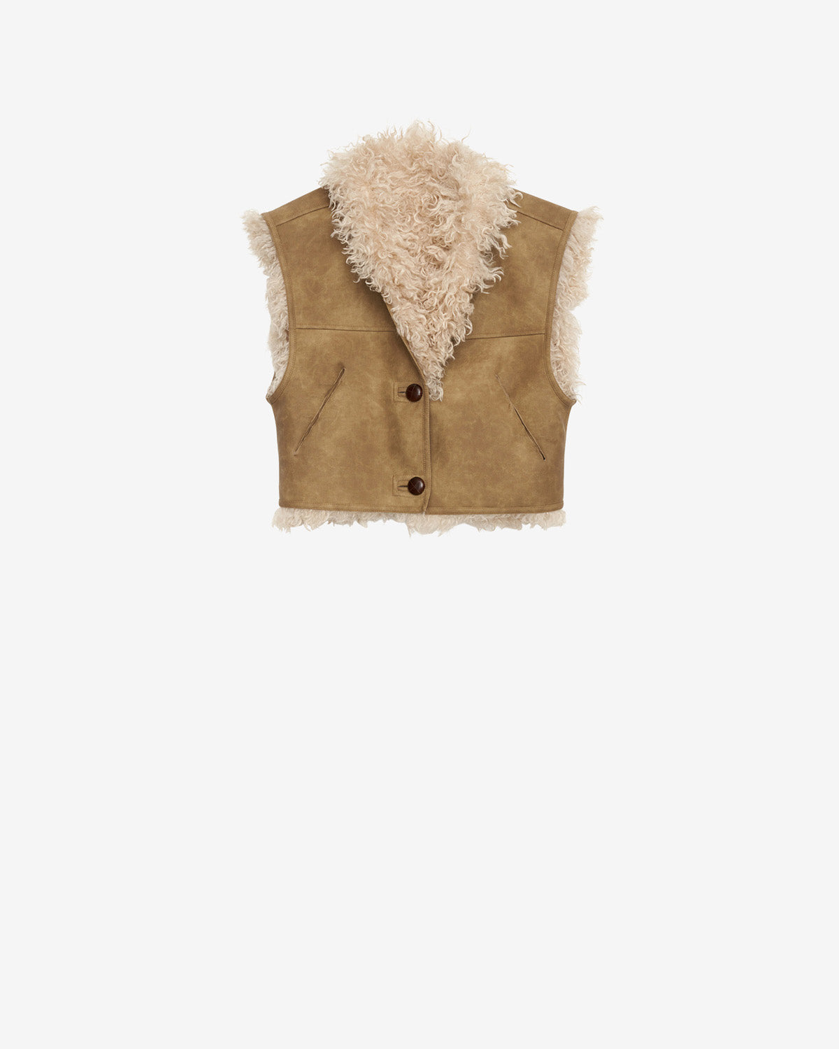 Clara vest Woman Taupe 1