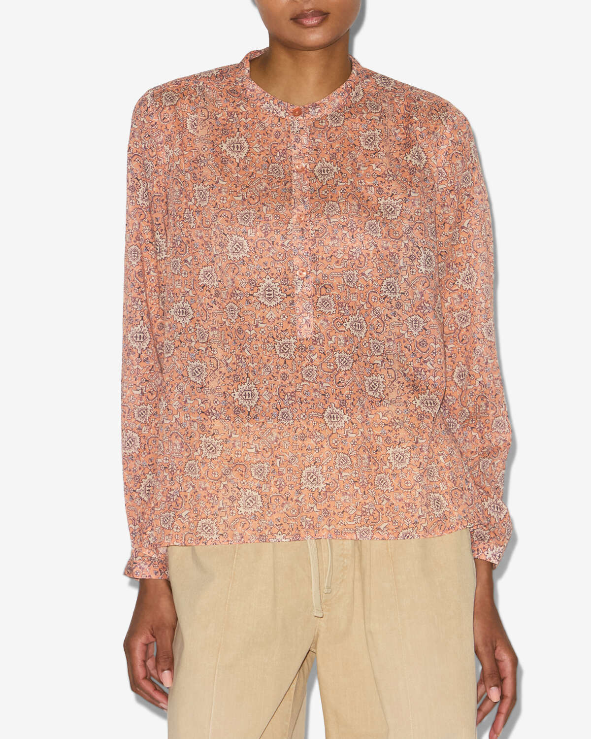 Maria blouse Woman Orange 5