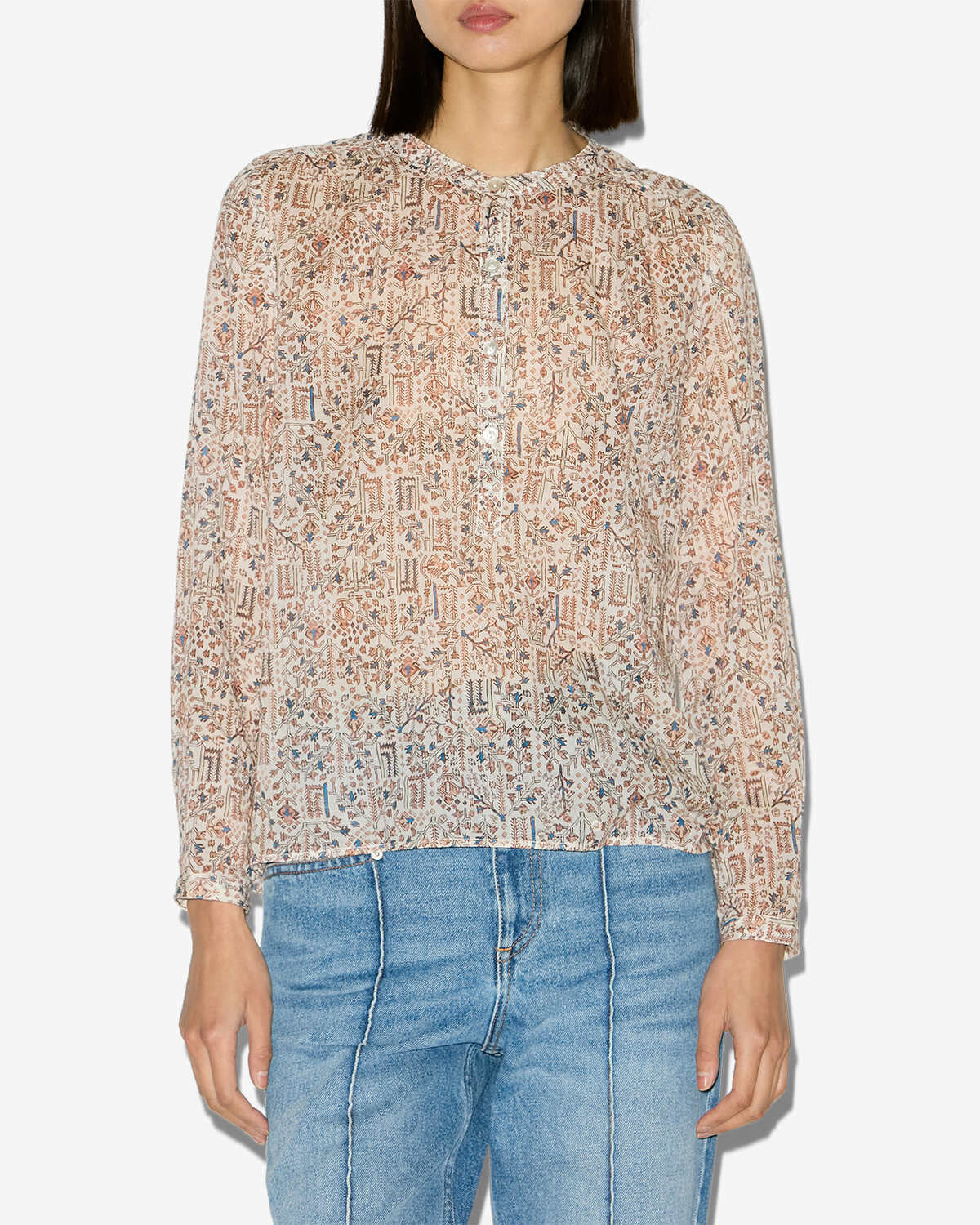 Bluse maria Woman Naturfarben 5