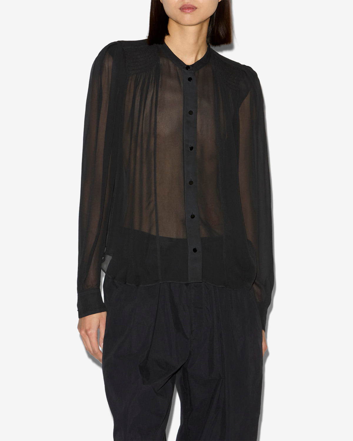 Bluse noeline Woman Schwarz 5