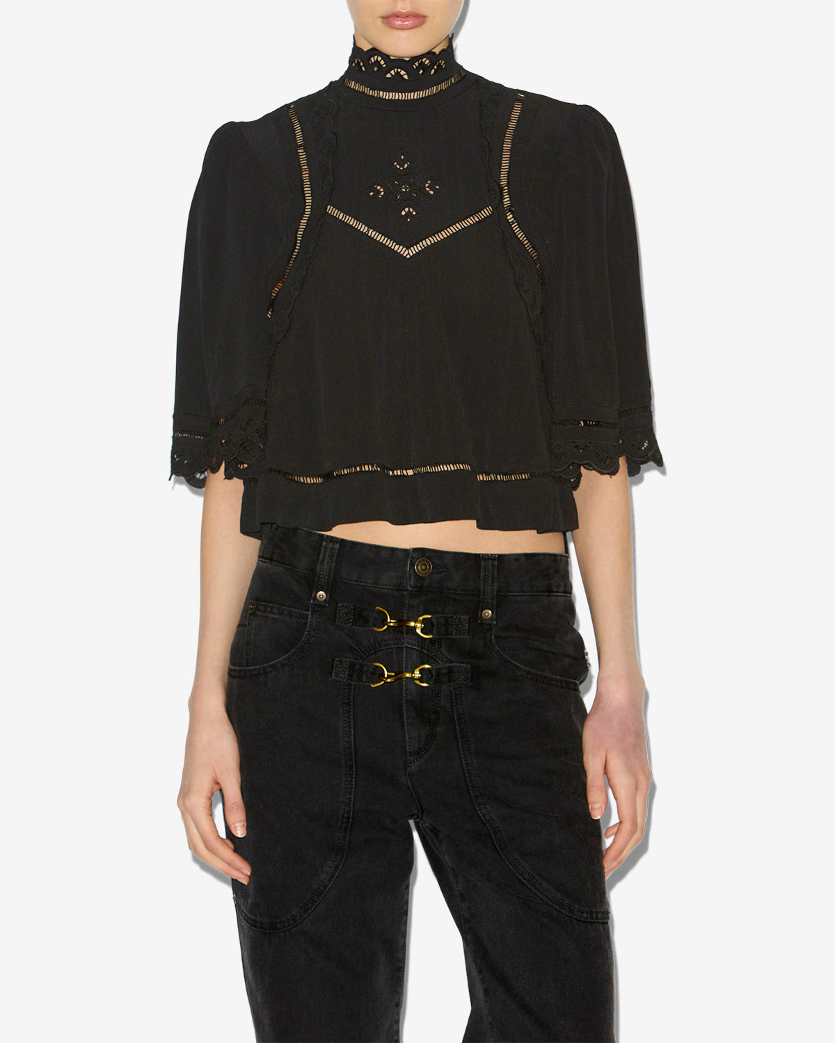 Top frany Woman Nero 5