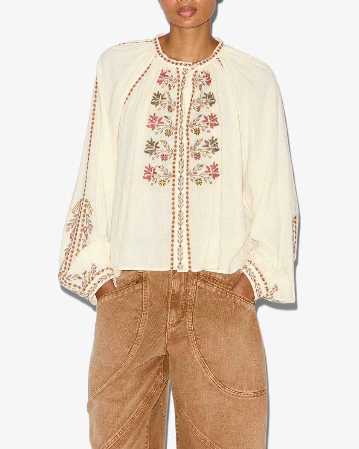Blusa lynne Woman Ecru 2