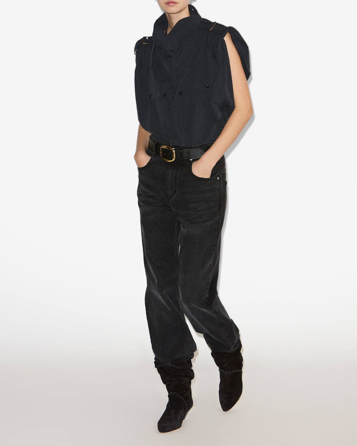 Nemia top Woman Black 4